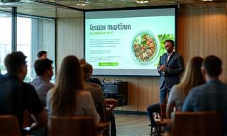 Corporate nutrition seminar in progress