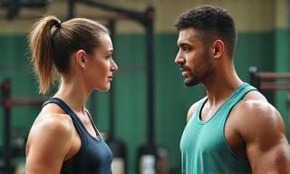Athlete discussing nutrition strategy with consultant